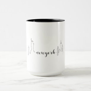 Cute NYC New York City Skyline Souvenir Mug