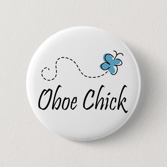 Cute Oboe Button (Front)