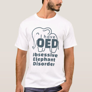 Cute Obsessive Elephant Disorder  T-Shirt