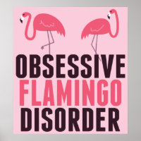 Cute Obsessive Flamingo Disorder