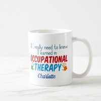 Cute Occupational Therapist Personalized OT