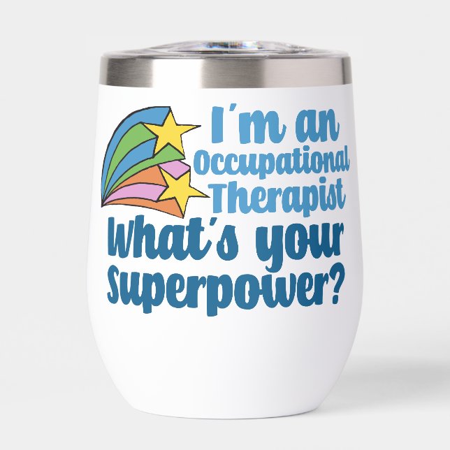 Cute Occupational Therapist Superhero (Front)