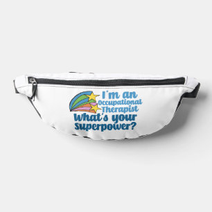 Cute Occupational Therapist Superhero Fanny Pack