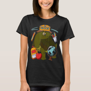 Cute Ocean Animal  Kids School Student Sea Turtle T-Shirt