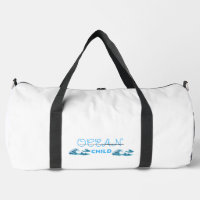 Cute Ocean Child Kids Bag Beach Duffel Bag