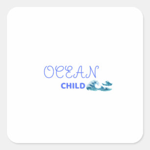Cute Ocean Child Sticker Tropical Beach Kids Decal