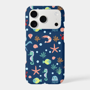 Cute Ocean Sea Life Pattern