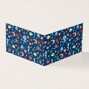 Cute Ocean Sea Life Pattern