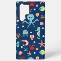 Cute Ocean Sea Life Pattern