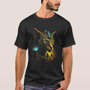Cute Ocicat Cat Egyptian Pharaoh Ocicat Cat T-Shirt