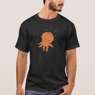 Cute Octopus Cartoon T-Shirt