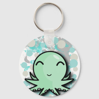 cute octopus design keychain