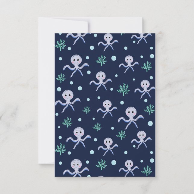 Cute Octopus Pattern (Front)