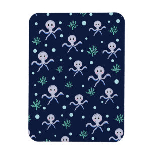 Cute Octopus Pattern Magnet