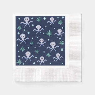 Cute Octopus Pattern Napkin