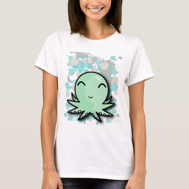 cute octopus t-shirt (Front)