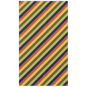 Cute Olive Sage Navy Stripes Large Tablecloth