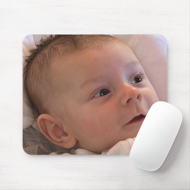 Cute One 1 Photo Personalized  Mouse Pad (With Mouse)