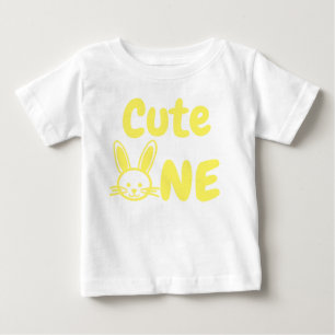 Cute One Easter 1st Birthday Baby T-Shirt