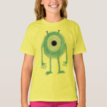 Cute One-Eyed Green Monster
