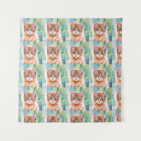 Cute orange cat