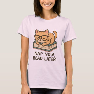 Cute Orange Cat with Flower Crown – Kawaii Girls’ T-Shirt