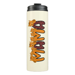 Cute orange cats thermal tumbler