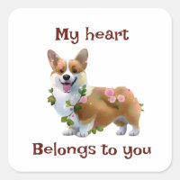 Cute Orange corgi for a positive mood