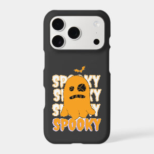 Cute Orange Ghost Spooky Season Halloween Design