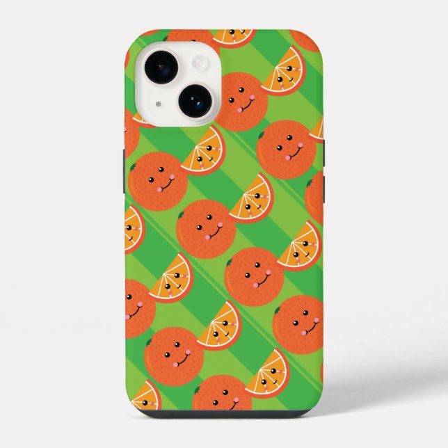 Cute Orange iPhone Case (Back)