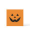Cute orange jack o lantern funny Halloween card
