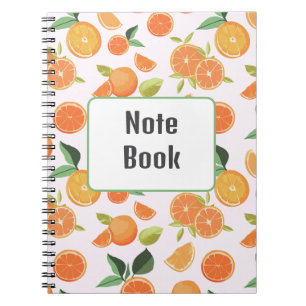 Cute Orange Notebook