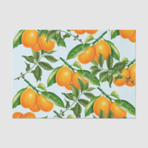 Cute Oranges Tissue Paper
