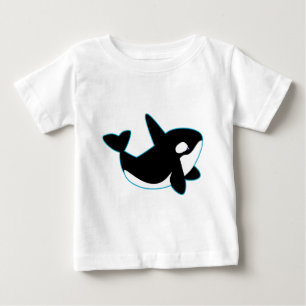 Cute Orca (Killer Whale) Baby T-Shirt