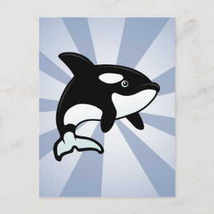 Cute Orca / Killer Whale Postcard