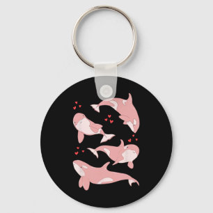 Cute Orca Whale Marine Biologist Sea Animals Valen Keychain