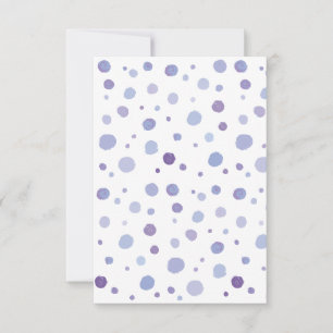 Cute Organic Brushstroke Dot Artwork Announcement