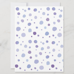Cute Organic Brushstroke Dot Artwork Card