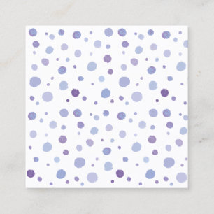 Cute Organic Brushstroke Dot Artwork Discount Card