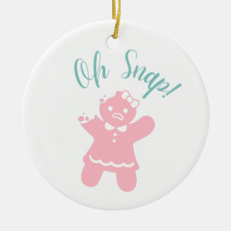 Cute ornament featuring Gingerbread Woman