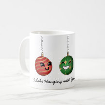 Cute Ornament Pun I Like Hanging With You Art