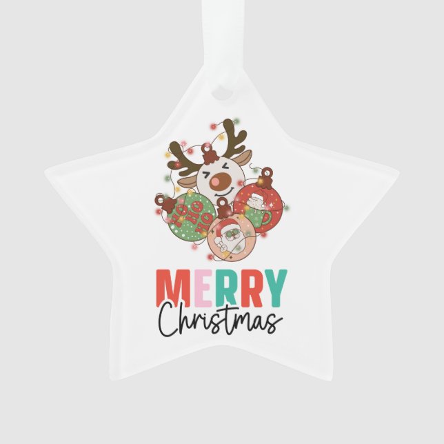 Cute ornaments - Merry christmas   (Front)