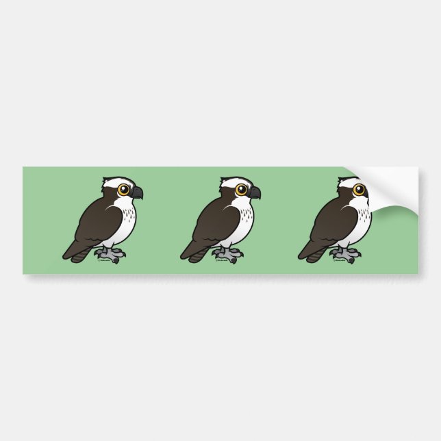 Cute Osprey Bumper Sticker (Front)