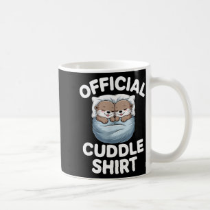Cute Otter Couple Cozy Cuddle Coffee Mug