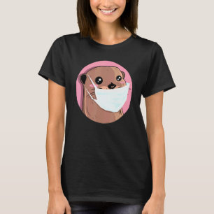 Cute Otter For Wife Fish Otter Sea Otter T-Shirt