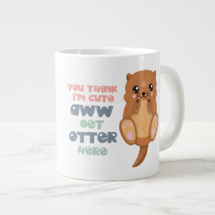 Cute -Otter -Jumbo Mug