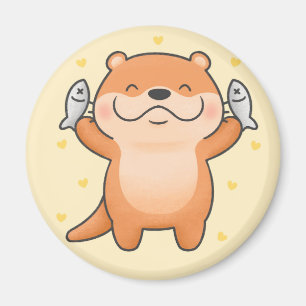 Cute Otter Magnet