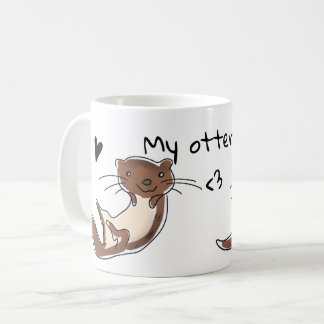 Cute otter mug