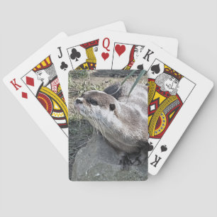 CUTE OTTER PLAYING CARDS