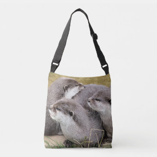 CUTE OTTERS CROSSBODY BAG